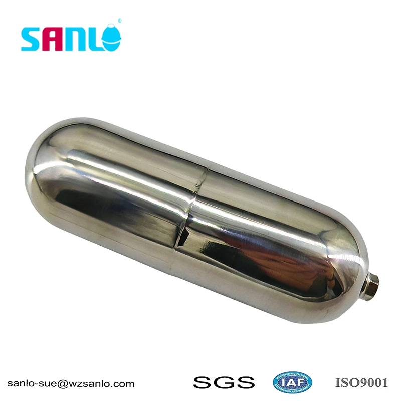 SUS316L鋼製フロートボール 50*150 M6付